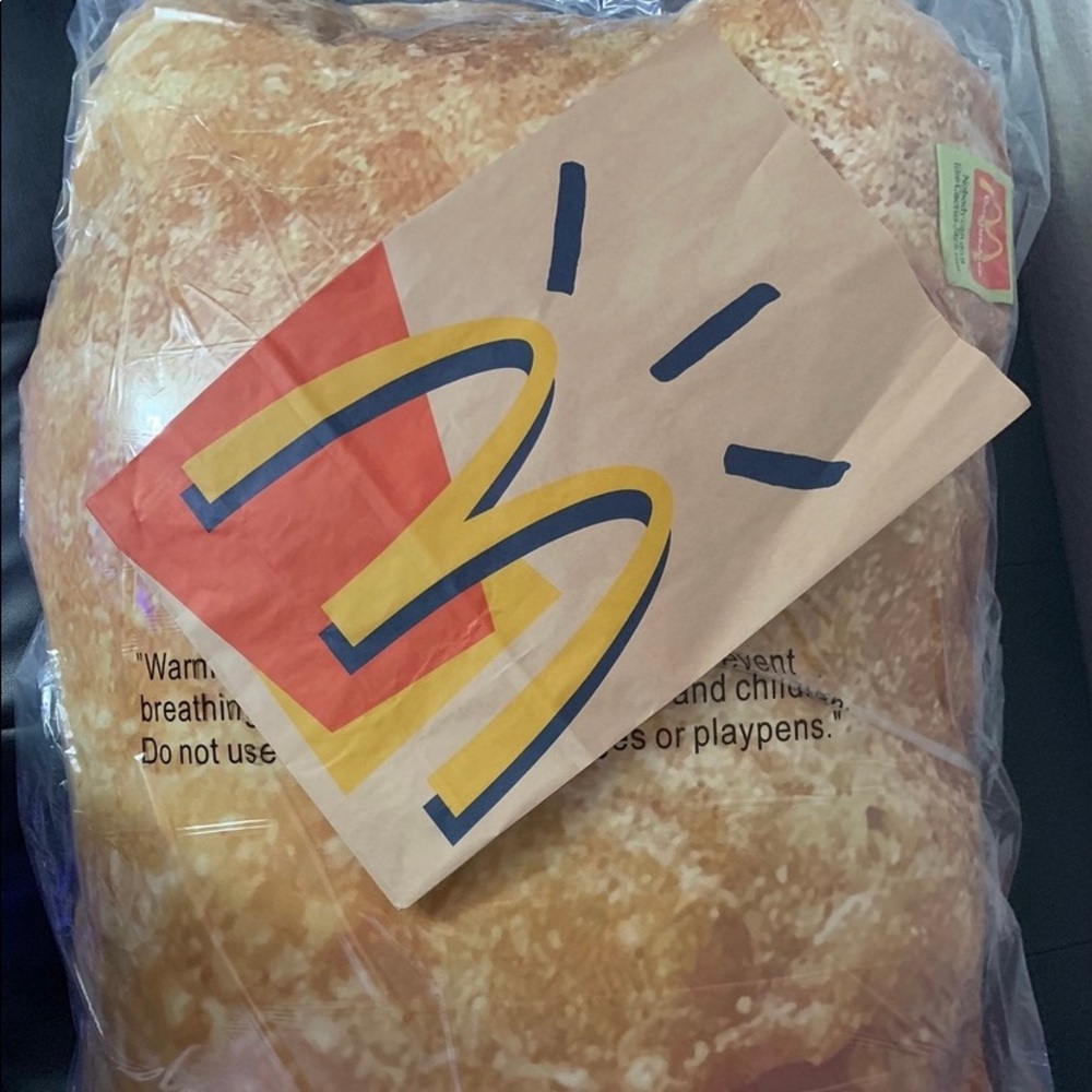 🆕 Travis Scott's CaCTuS JaCK🌵 McDonalds 🍟 BoDy PiLLoW 🍗 - Picture 3 of 4